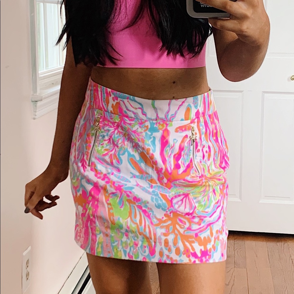Lily Pulitzer Marigold Skort Scuba to Cuba